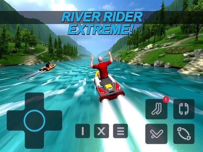 River Rider Extreme Gameplay Controls